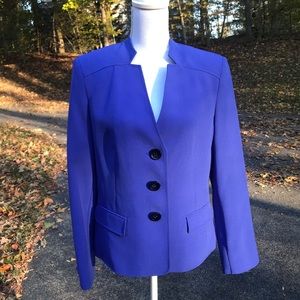 Kasper blue blazer